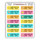 Library Books Due Reminder Sticker - Summer 2026