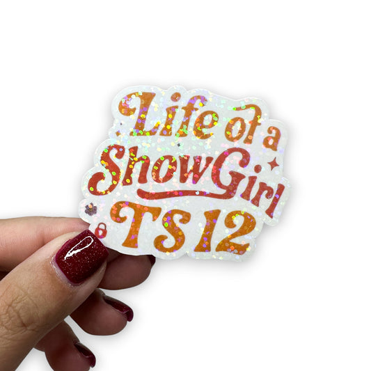 A Showgirl's Life Vinyl Sticker – The Showgirl Collection
