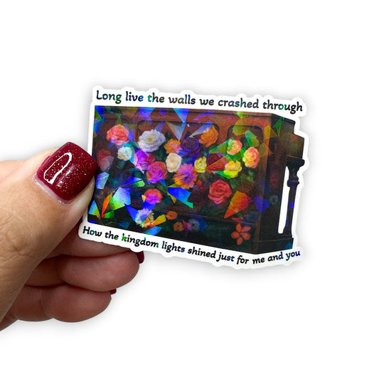 Long Live Piano Vinyl Sticker – The Showgirl Collection