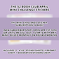 The 52 Book Club Mini Challenge Sticker Subscription - May Mini Challenge