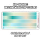Reading Recap Journaling Stickers – Turquoise Beach (May)