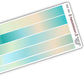 Turquoise Beach Long Washi Strips (May Colours)