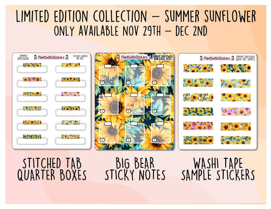 *LIMITED EDITION* Summer Sunflowers - FULL BUNDLE