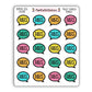 "Pages" Bookish Bubbles Book Review Sticker - Summer 2026