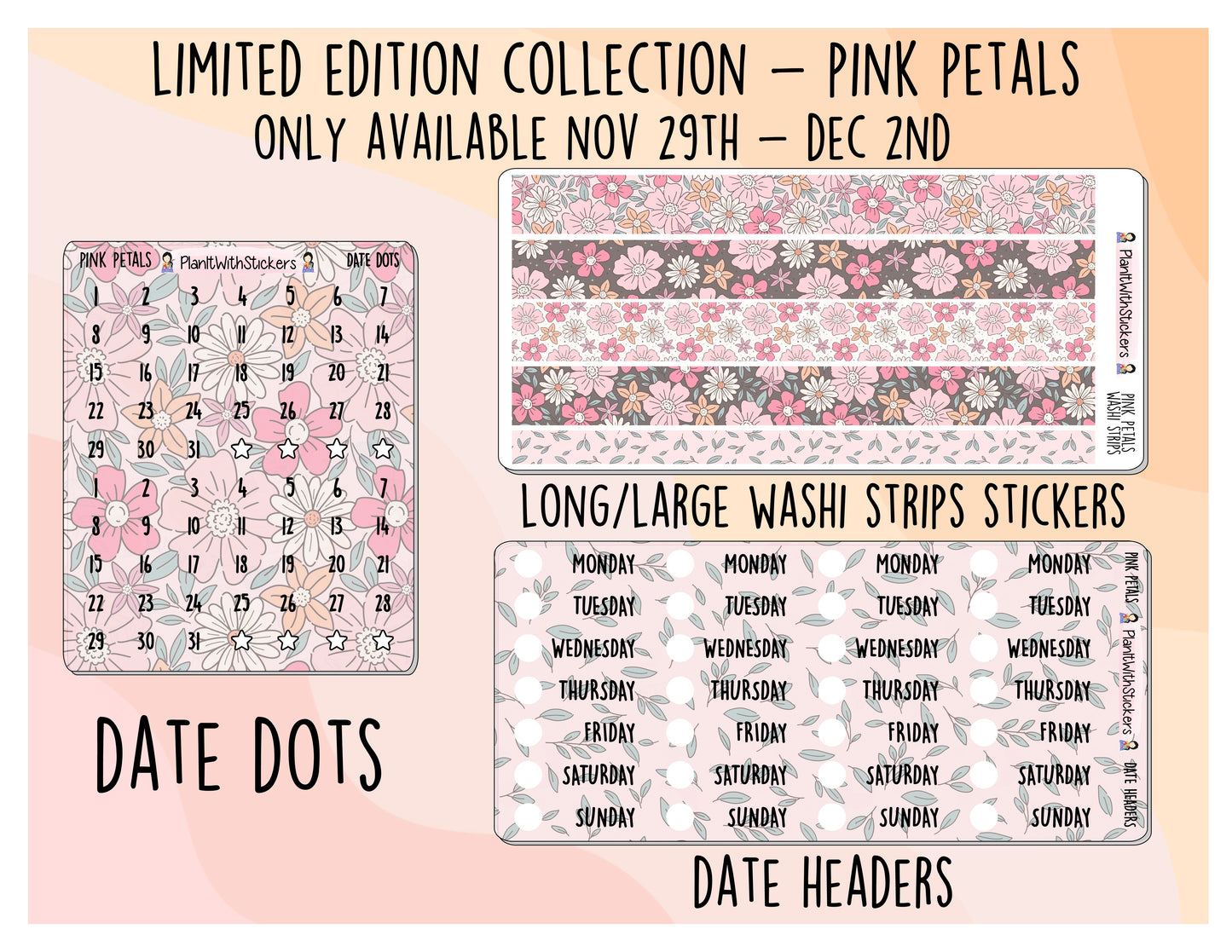 *LIMITED EDITION* Pink Petals - FULL BUNDLE