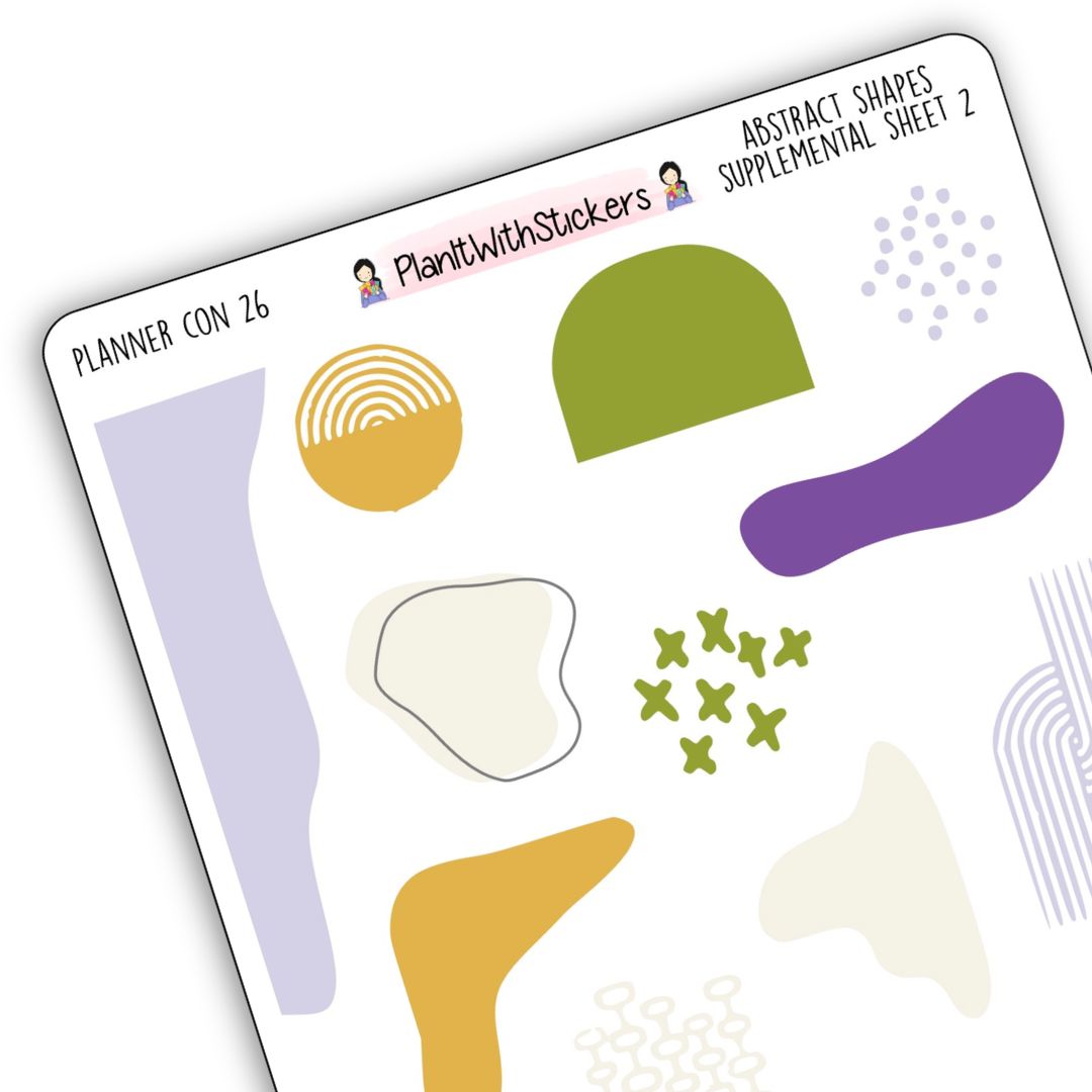 Abstract Shapes Sheet 2