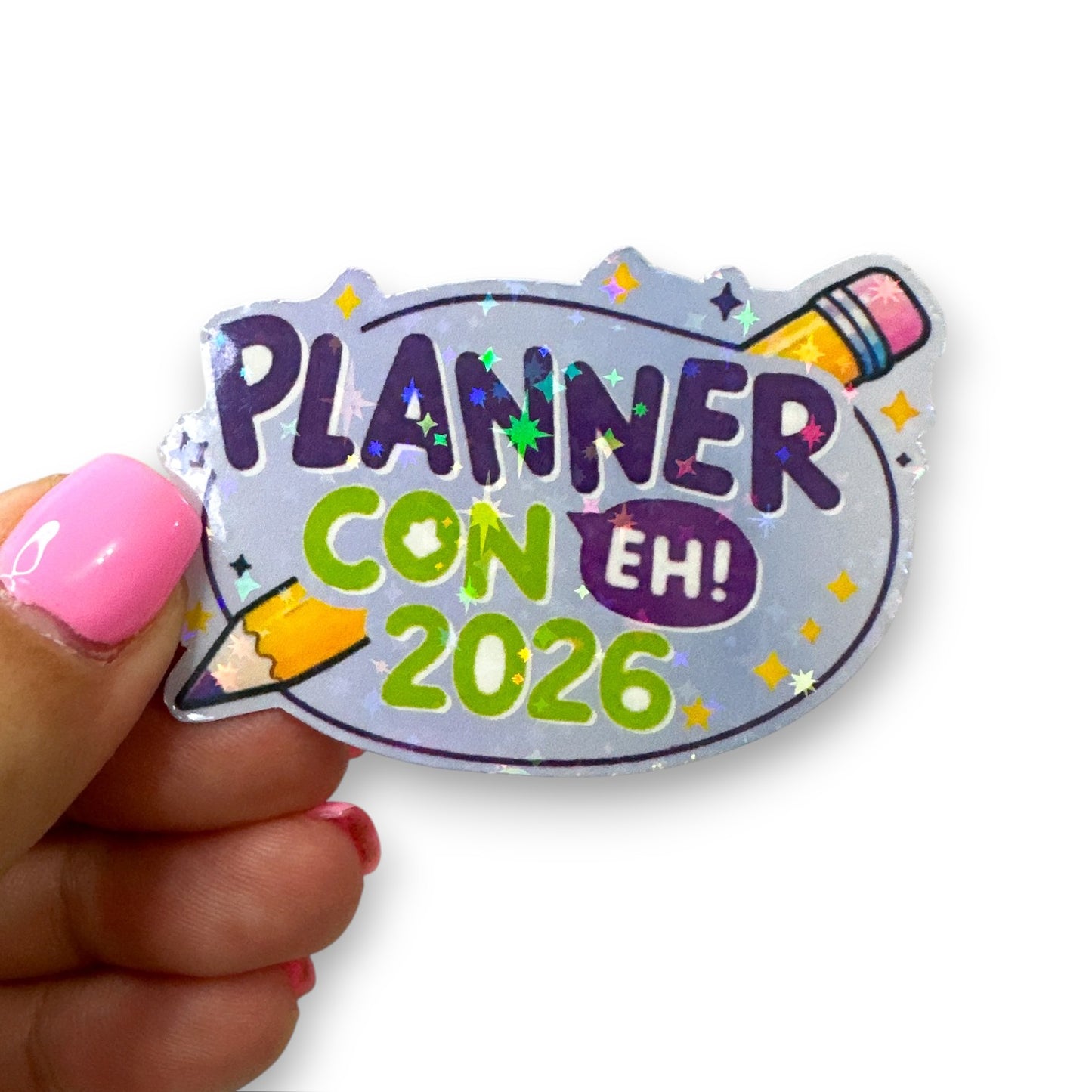 Planner Con, Eh! 2026 Conference Countdown Stickers