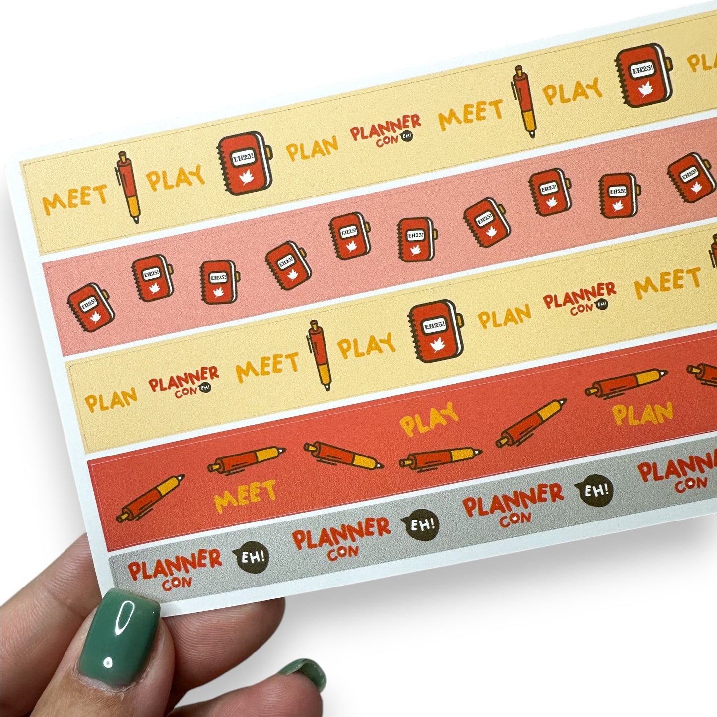 Planner Con, Eh! 2025 – Limited Edition Sticker Collection (Pre-Order)
