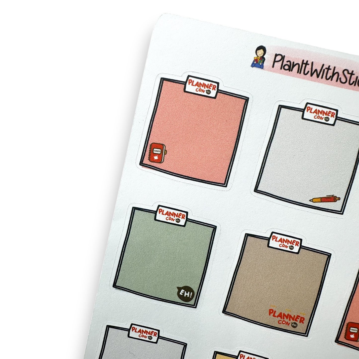 Planner Con, Eh! 2025 – Limited Edition Sticker Collection (Pre-Order)