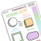 Reading Recap Journaling Stickers – Spring 2026