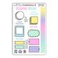 Reading Recap Journaling Stickers – Tastes Like Ice Cream (June)