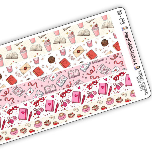 Romance Stationery Long Washi Strips