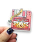 Slow Burn Book Club Die Cut Sticker