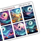 Spooky Witch Full Box Stickers – Fall 2025 Collection
