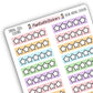 Stars Rating Stickers - Spring 2026 Colours