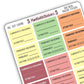 Duo Book Reading Tracker - Fall Bookish Collection