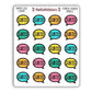 "Started" Bookish Bubbles Book Review Sticker - Summer 2026