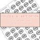Book Journal Starter Stickers - Foiled - À La Carte (Part 2)