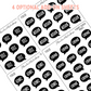 Book Journal Starter Sticker Pack - Full Foiled (Bundle)