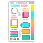 Reading Recap Journaling Stickers – Summer Nights (Summer 2026)