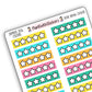Star Rating Stickers – Summer 2025 Collection