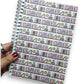 Eras Music Bookstack Washi Tape