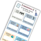 The 1989 Era (#5) The Eras Reading Challenge Book Prompt Stickers
