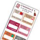 The Red Era (#4) The Eras Reading Challenge Book Prompt Stickers