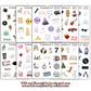 BUNDLE -  The Eras Reading Challenge Book Prompt Stickers