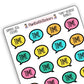 "Time" Bookish Bubbles Book Review Sticker - Summer 2026 (Copy)