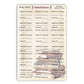 Vintage Library - Duo Book Reading Tracker Stickers