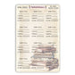 Vintage Library - Full Book Tracker Stickers