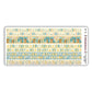 Yellow Bookshelves Long Washi Strips