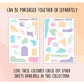 The Journaling Bundle - Summer 2024 Colour Palette - 6 sheets