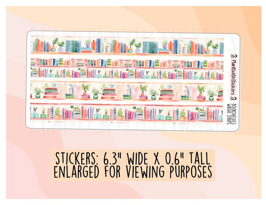 Book Washi Strips - Long Strips