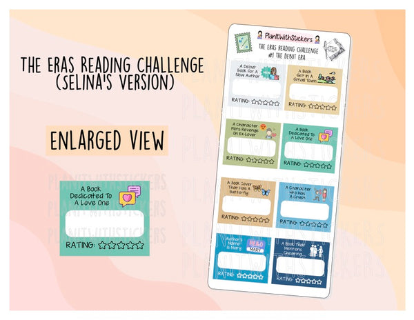 The Debut Era (#1) The Eras Reading Challenge, Book Prompts for Musician/Singer Reading Challenge