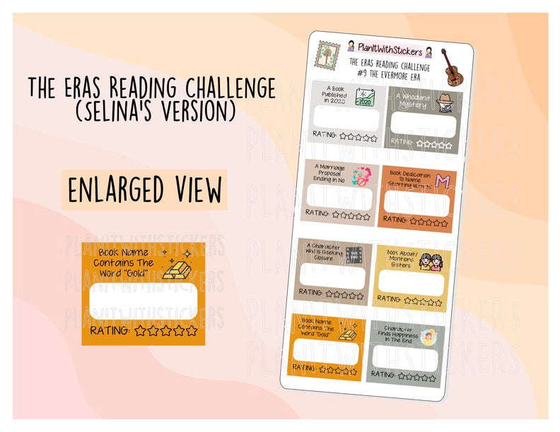 The Evermore Era (#9) The Eras Reading Challenge, Book Prompts for Musician/Singer Reading Challenge