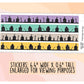 Graveyard Spooky Washi Strip Stickers