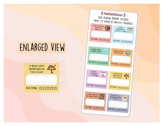 2024 - It's Gonna Be Mayyyyy Reading Challenge [2 Colour Options]