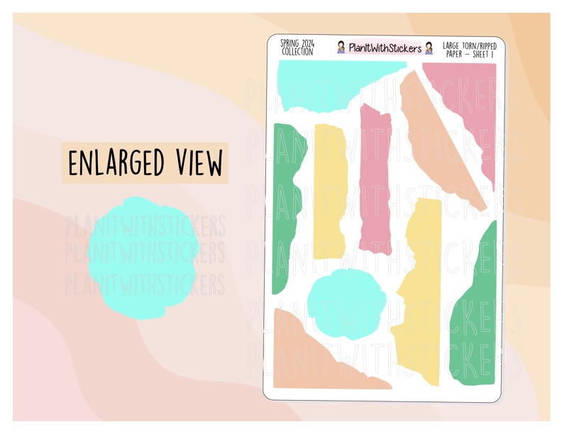 The Journaling Bundle - Spring 2024 Colour Palette - 6 sheets