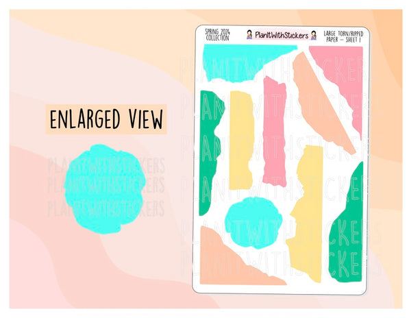 The Journaling Bundle - Spring 2024 Colour Palette - 6 sheets