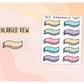 Sketched Ribbon Banners - Summer 2024 Colours