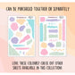 The Journaling Bundle - Summer 2024 Colour Palette - 6 sheets