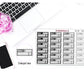 038 - GREYSCALE Bill Due Pay Bill Planner Stickers for , Plum Paper, Recollections, and similar planners