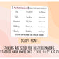A7 Cash Envelope Tab Stickers [SET CATEGORIES]