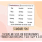 A7 Cash Envelope Tab Stickers [SET CATEGORIES]