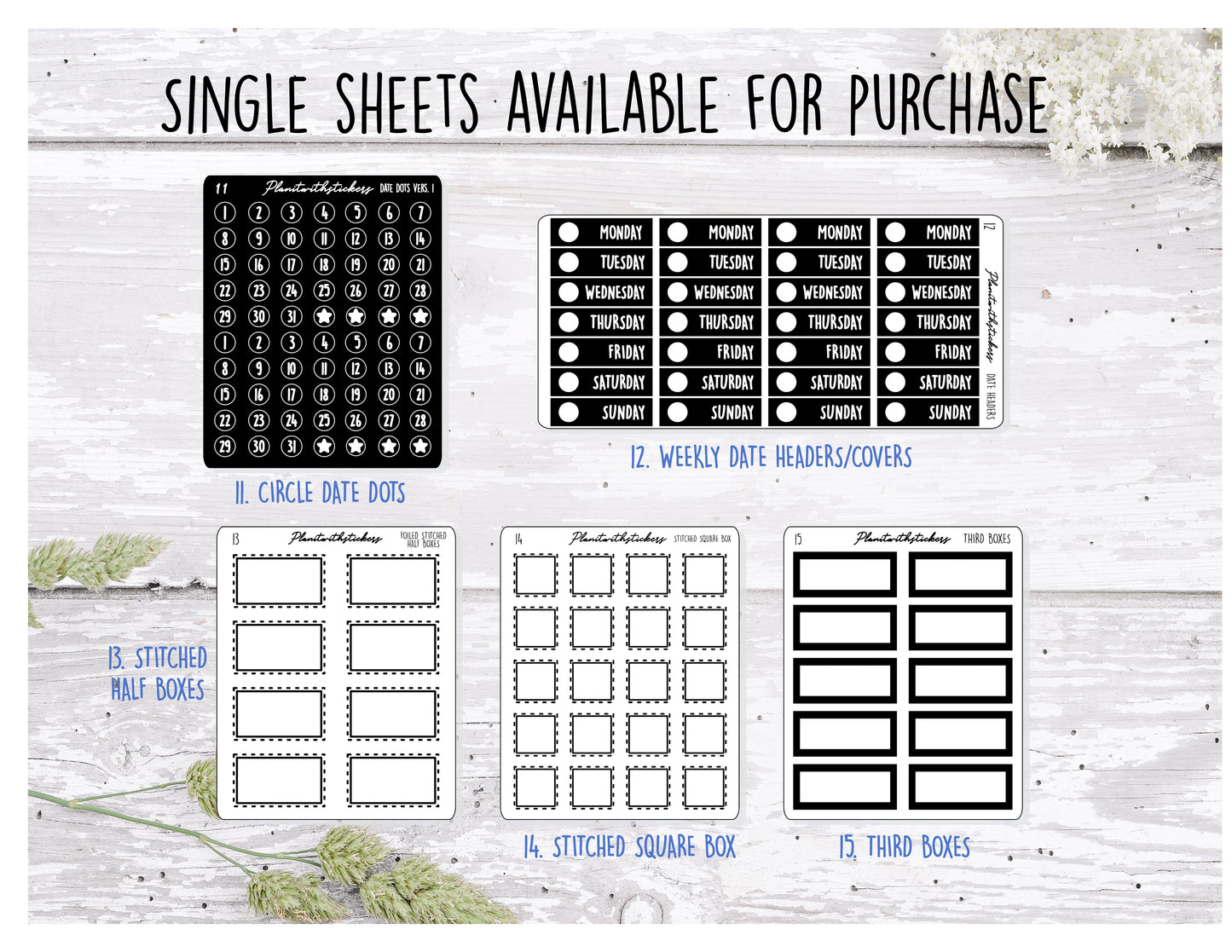 Build Your Own Bundle - FUNCTIONAL FOILED BUNDLE - Starter Bundle (6 sheets)