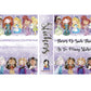 Winter Princess Sticker Storage Album