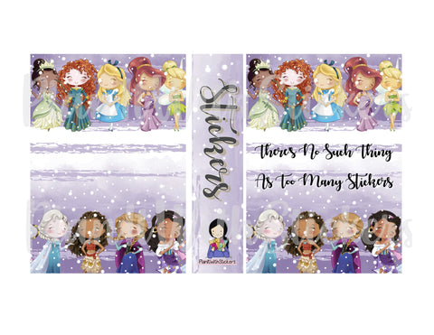 Winter Princess Sticker Storage Album (MAX. OF 2 PER ORDER)