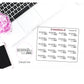 Discussion Post School / College Class Stickers for  and similar planners